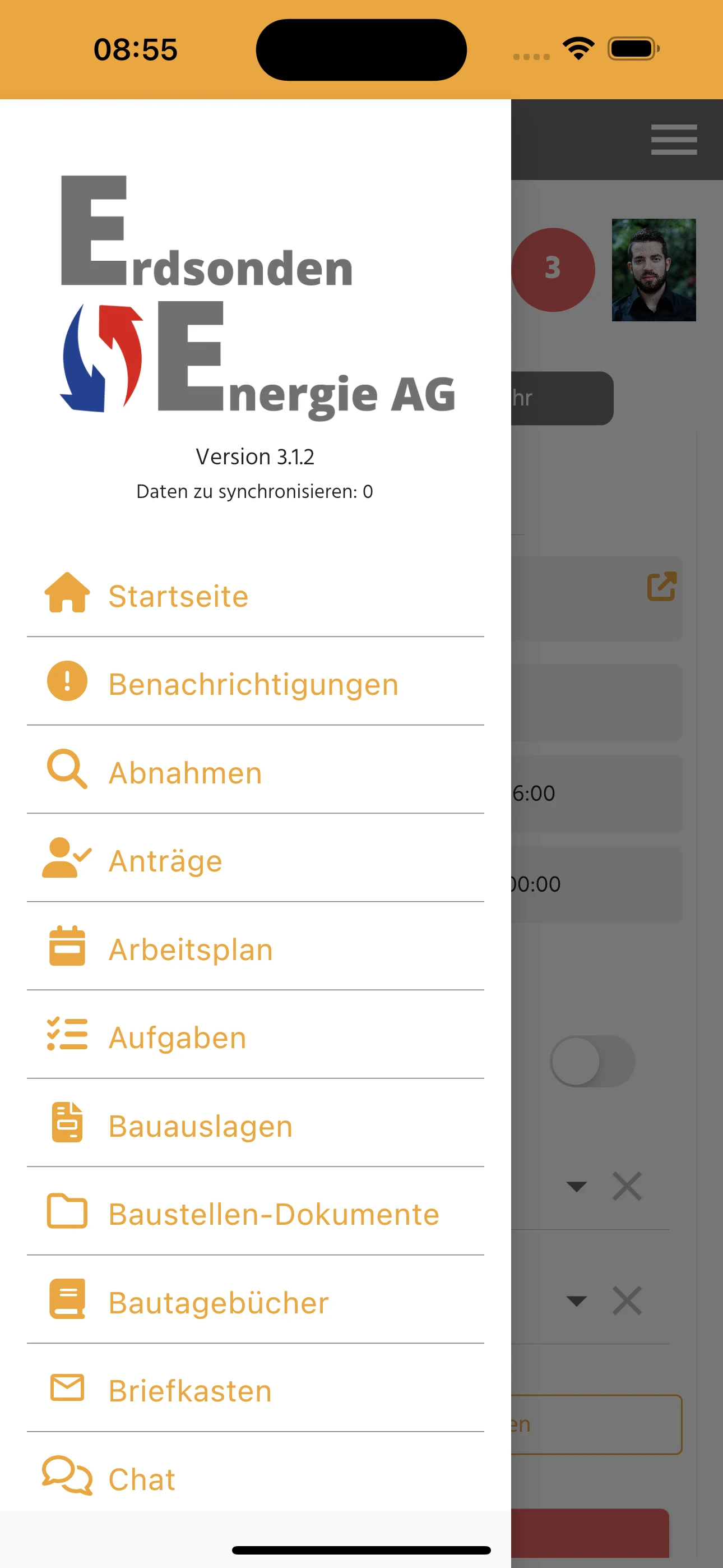 Erdsonden Energie AG screenshot