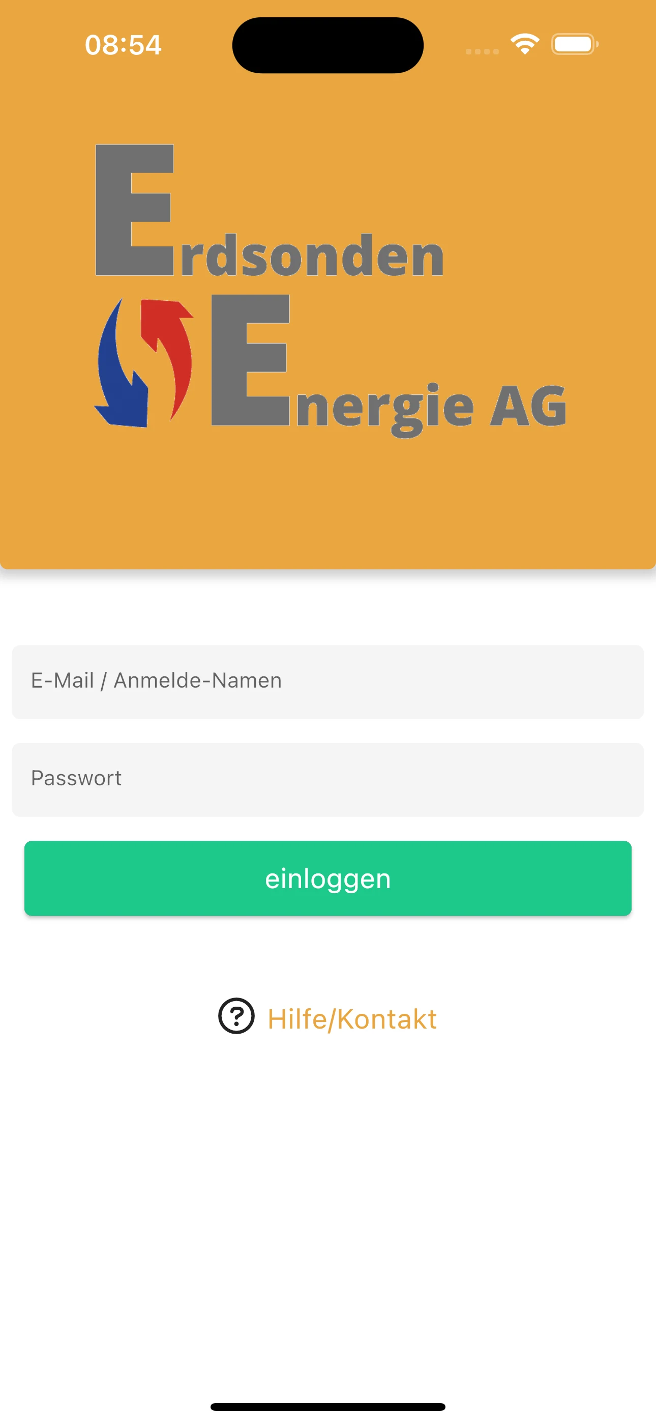 Erdsonden Energie AG screenshot